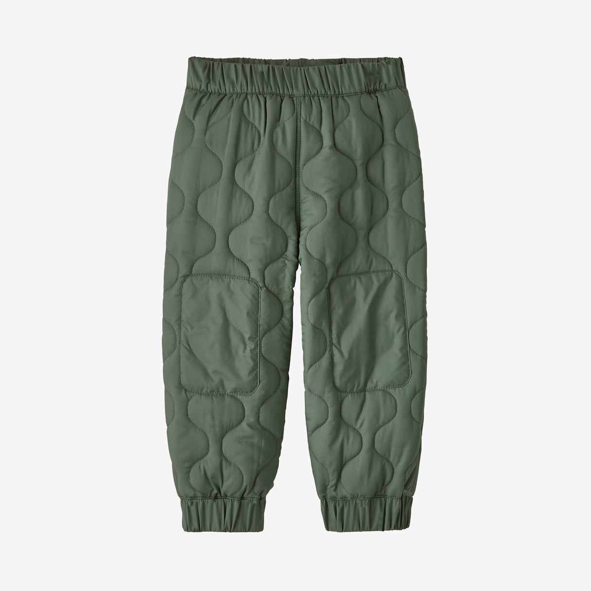 Baby Quilted Puff Joggers - Hemlock Green by Patagonia