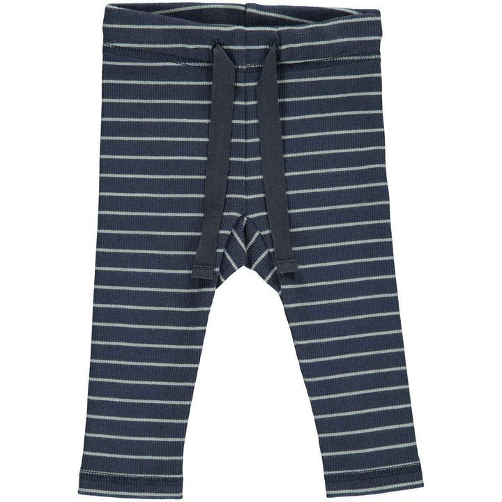 Stripe Rib Pants in Night Blue by Müsli