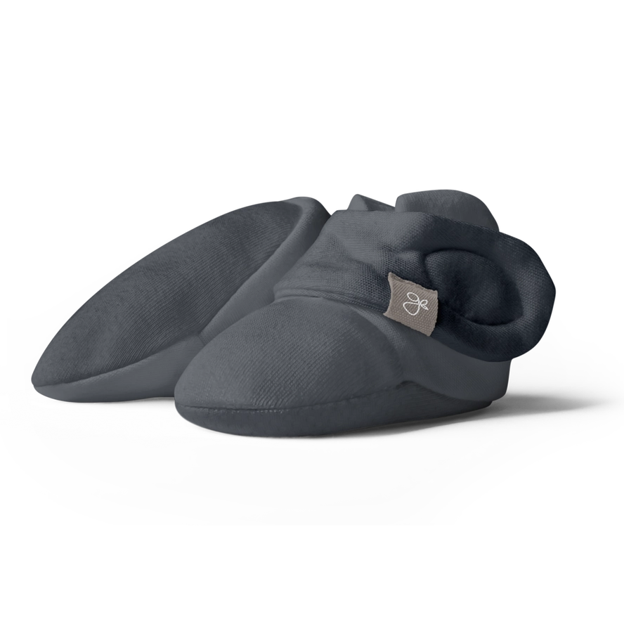 Viscose Bamboo + Organic Cotton Baby Boots - Midnight by goumikids