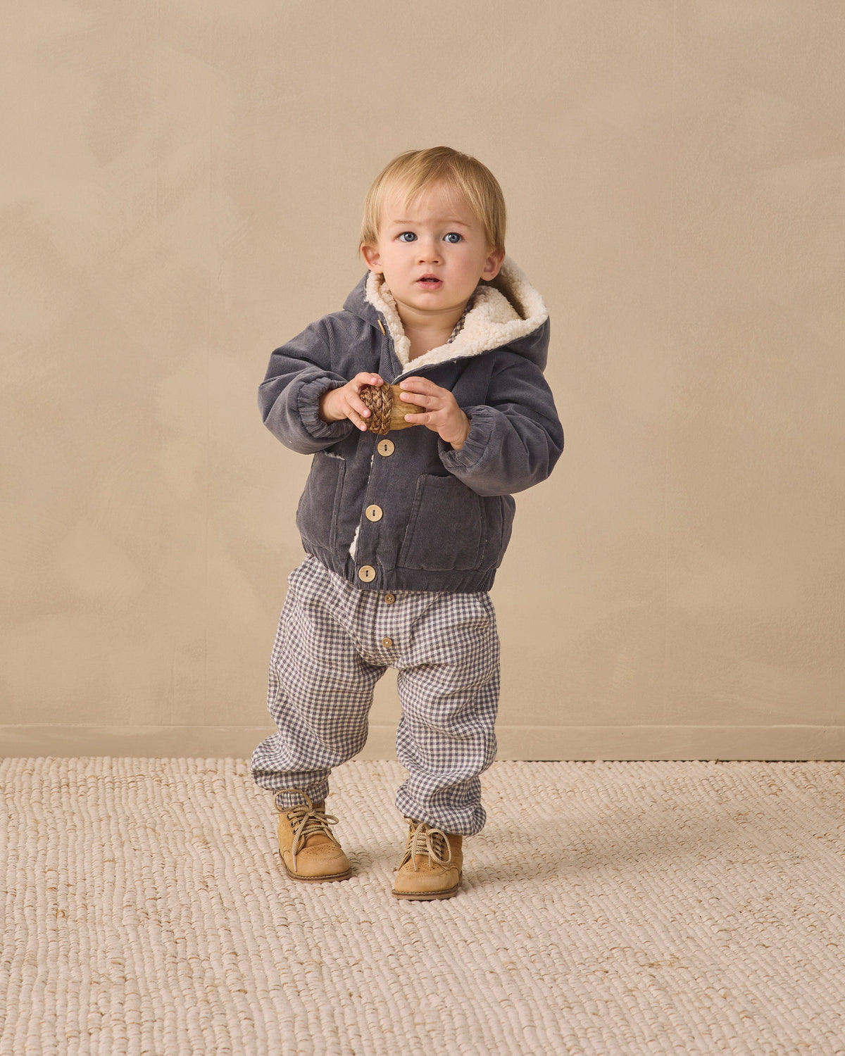 Giovani Pant || Midnight Gingham by Quincy Mae