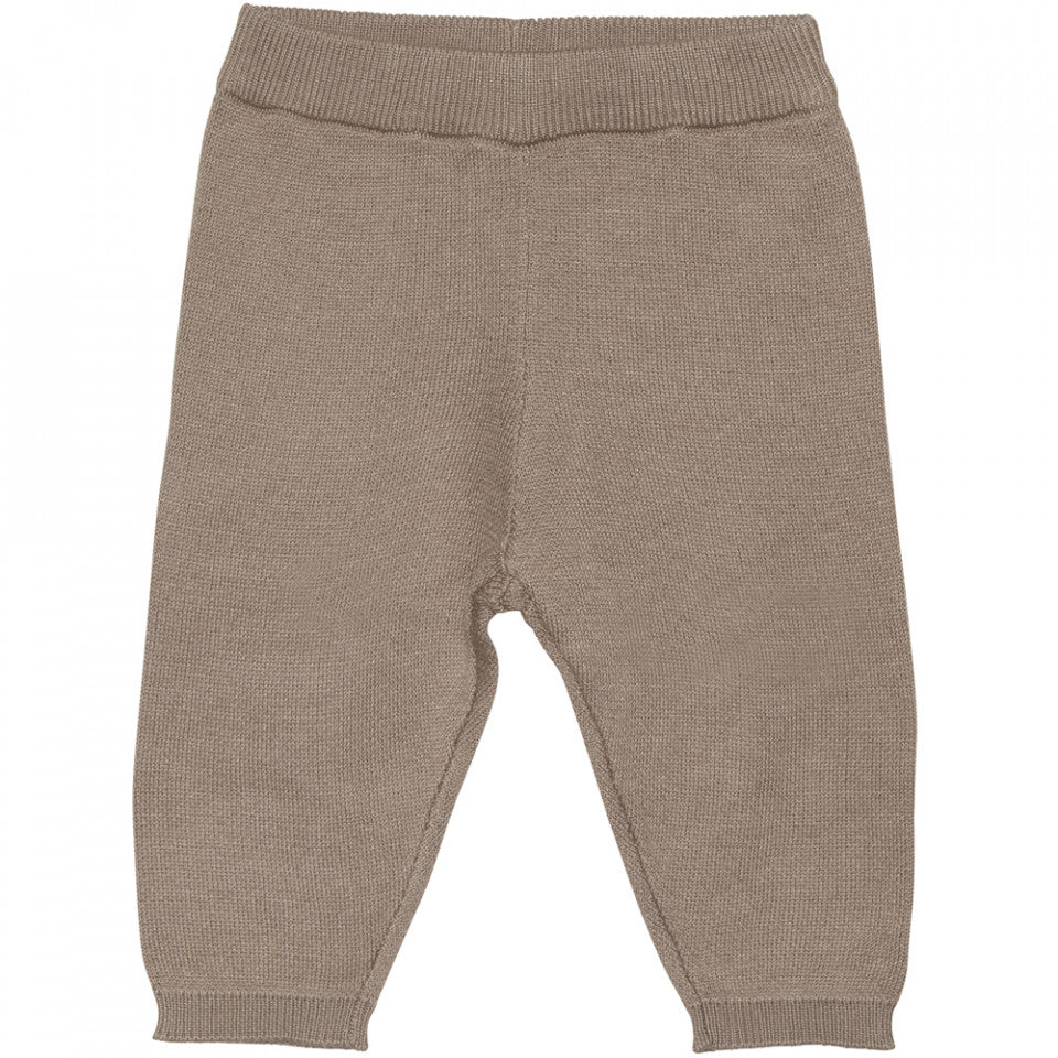 Knit Pants in Affogat by Fixoni