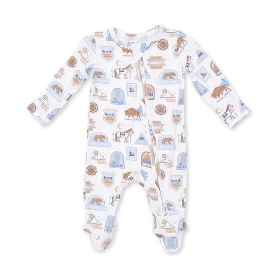 2 Way Zipper Footie- National Parks Adventure by Angel Dear
