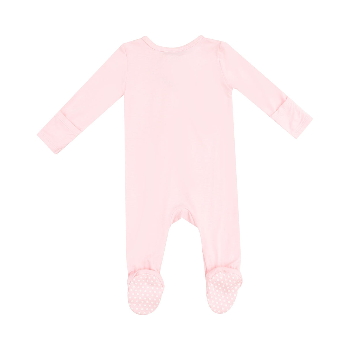 Solid Tickled Pink 2 Way Zipper Footie by Angel Dear