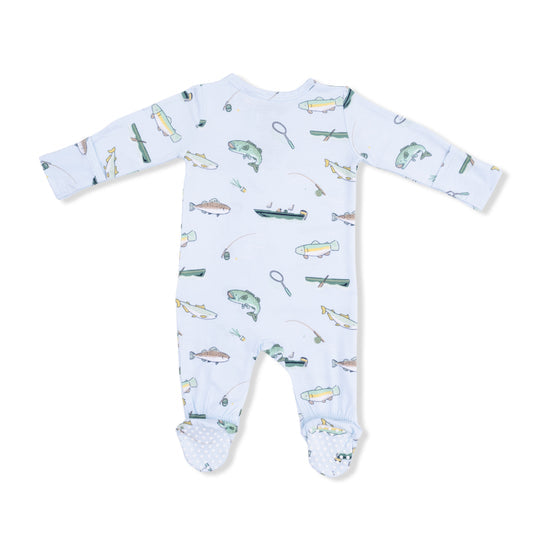 2 Way Zipper Footie- Fishing by Angel Dear