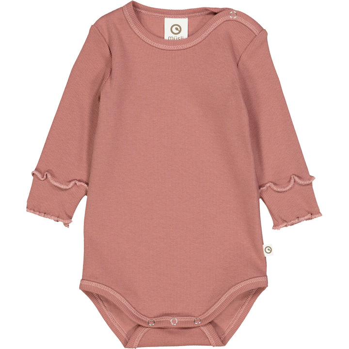 Cozy Me Rib Bodysuit by Müsli