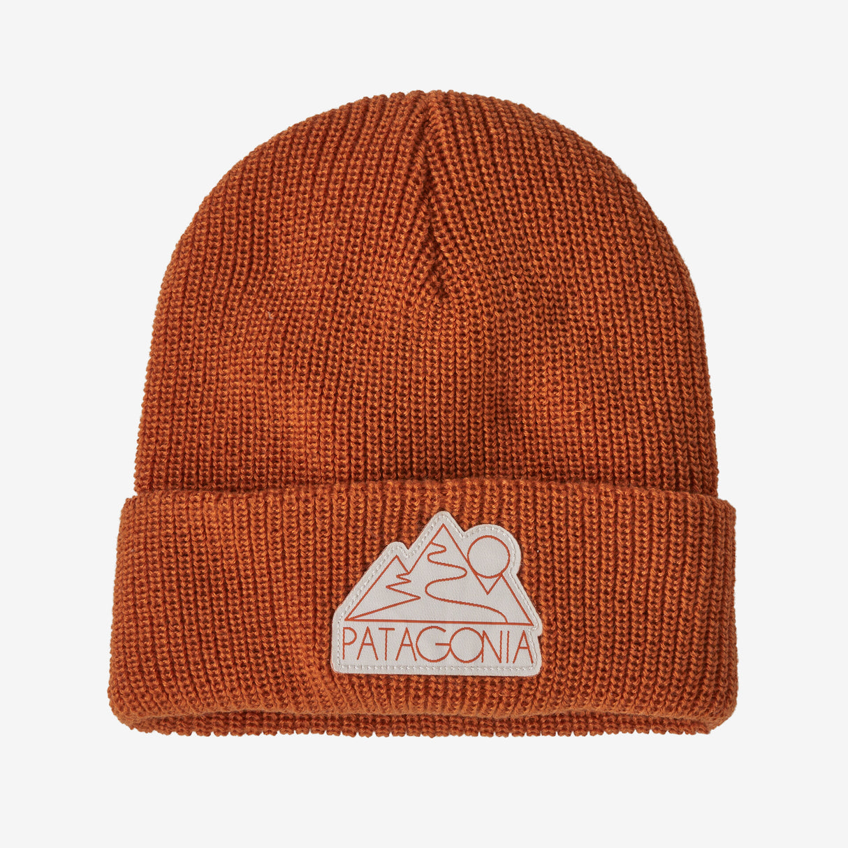 Kids' Logo Beanie - Z's and S's: Redtail Rust by Patagonia