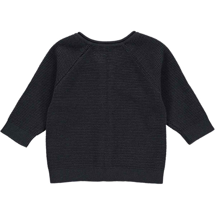 Knit Cardigan in Night Blue by Müsli
