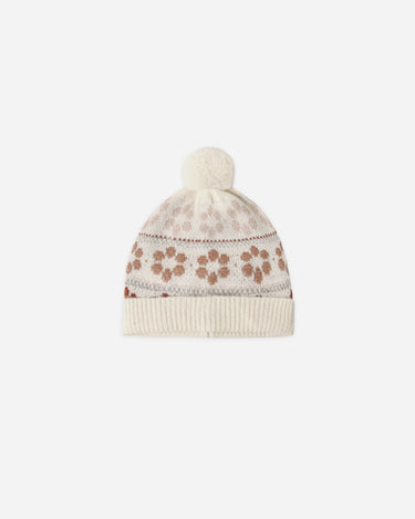 Beanie || Flower Fair Isle by Rylee + Cru