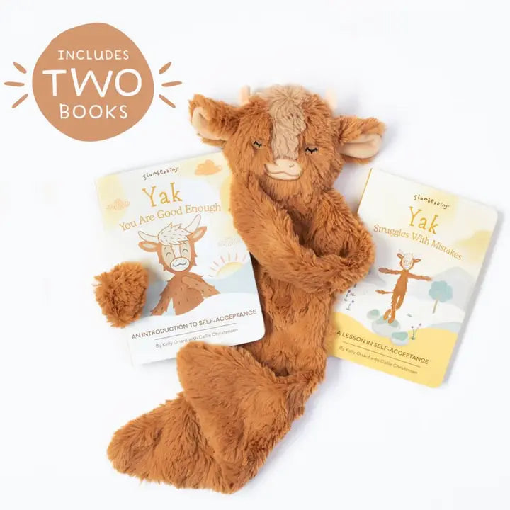 Yak's Self-Acceptance Set - Lovey with 2 Books! by Slumberkins