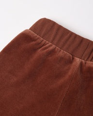 Velour Relaxed Sweatpant || Redwood by Quincy Mae