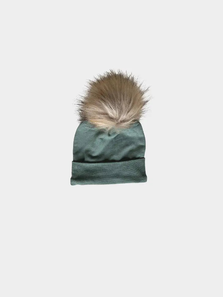 Pom Hat in Pine by babysprouts