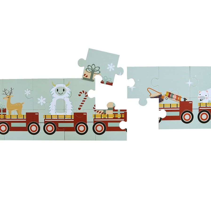Lucy's Room Christmas Train Puzzle by Emerson & Friends