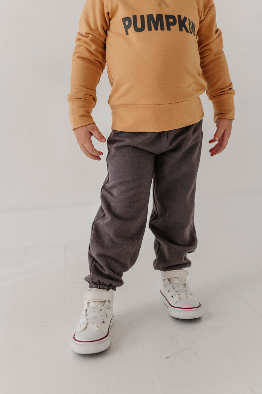 Baggy Sweatpants- Tornado Gray by Babysprouts