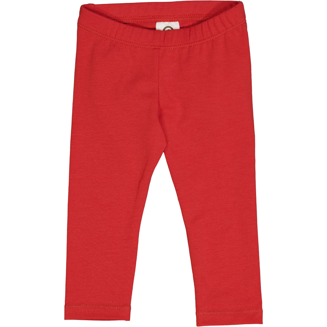 Cozy Me Frill Pants - Apple Red by Müsli