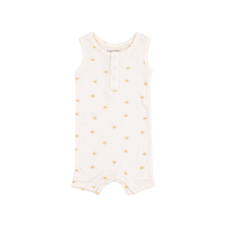 Sleeveless Shortie Romper - Simple Suns by Angel Dear