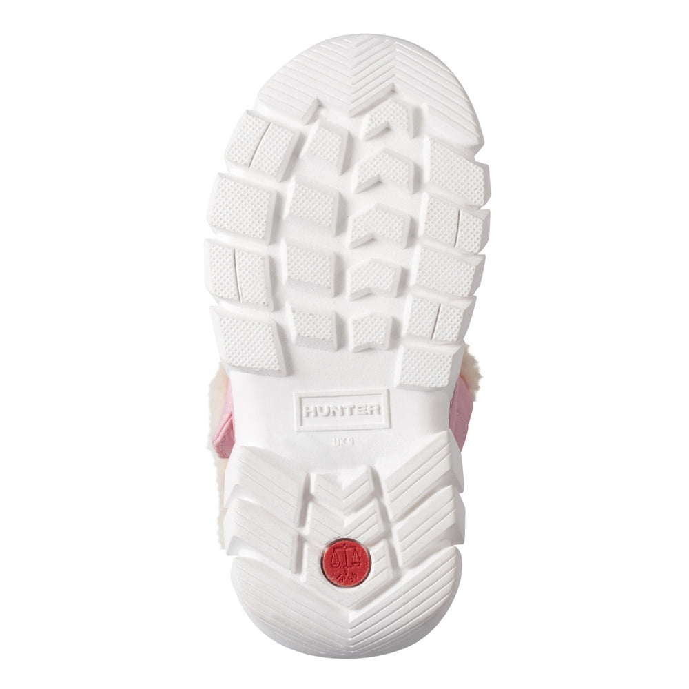Little Kids Igloo Lug Sole Insulated Waterproof Snow Boots- Light Pink by Hunter Boots