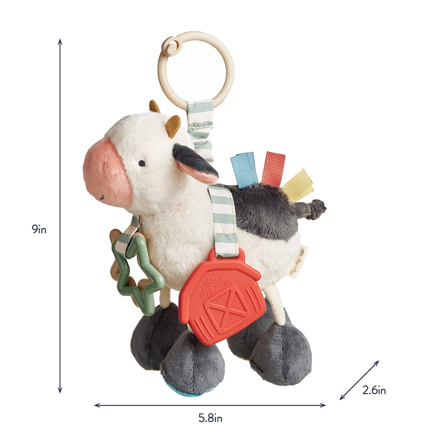 Cow Itzy Friends Link & Love™ Activity Plush by Itzy Ritzy