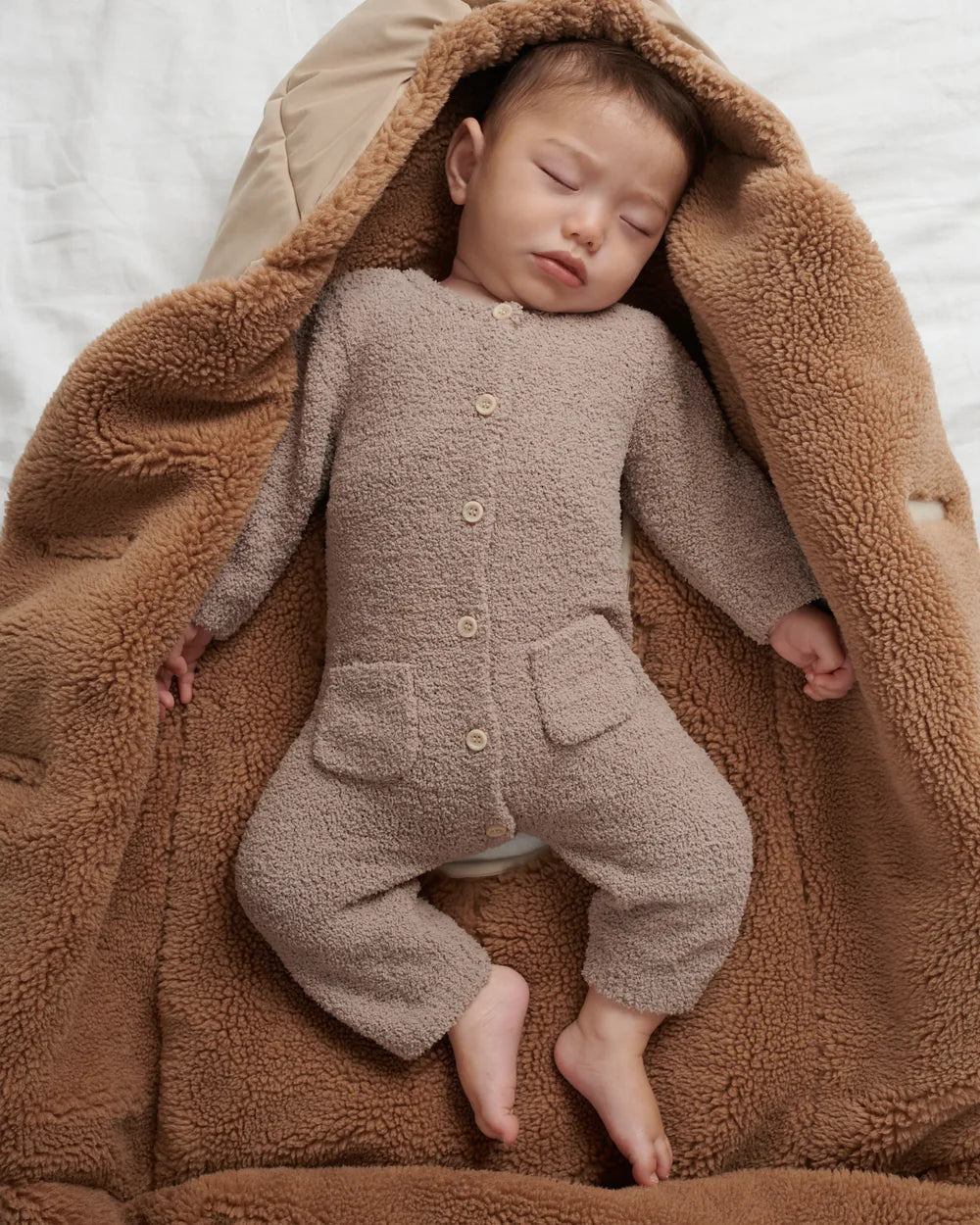 Long Sleeve Jumpsuit - Fuzzy by 7AM