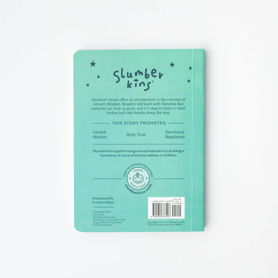 Narwhal, I Believe in You: An Intro To Growth Mindset Book by Slumberkins