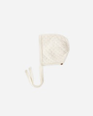 Knit Bonnet || Natural by Quincy Mae