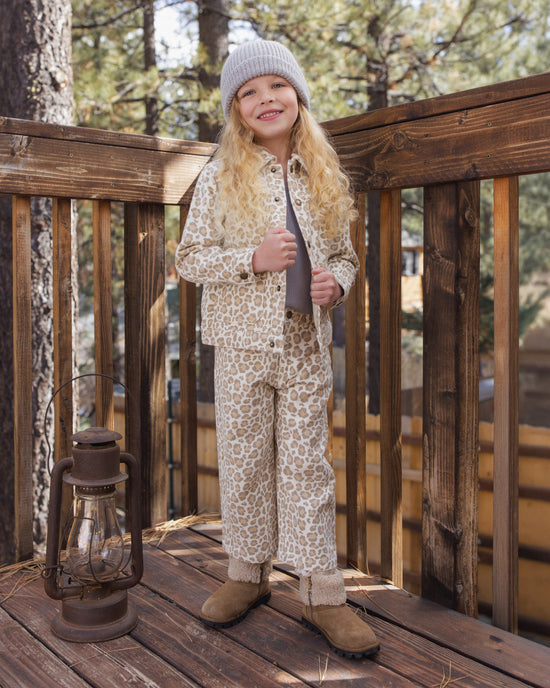 Straight Leg Pant || Leopard by Rylee + Cru