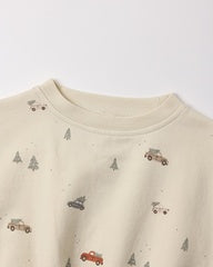 Relaxed Fleece Sweatshirt || Holiday Drive by Quincy Mae