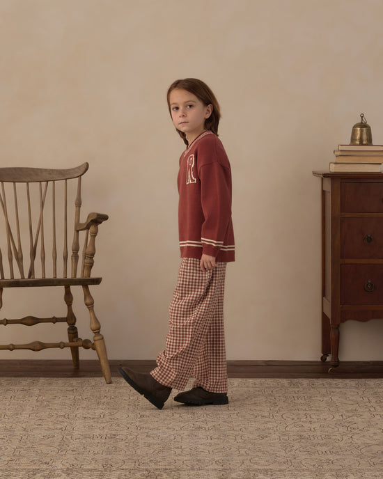 Redwood Sweater || Brick by Rylee + Cru