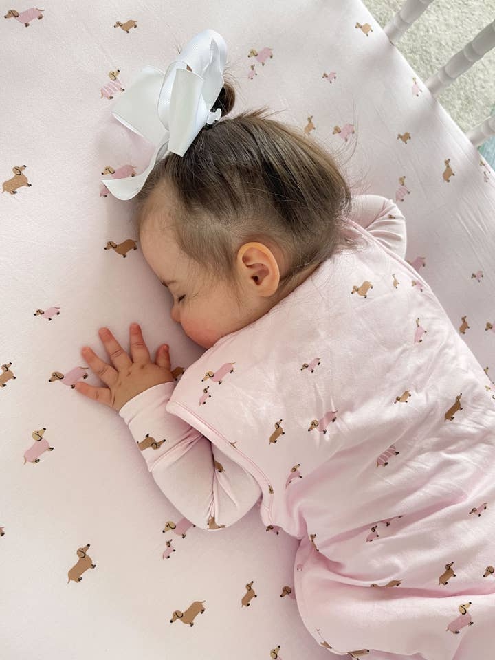 2.5 TOG Footie Sleep Sack- Girl Dog by Gunamuna