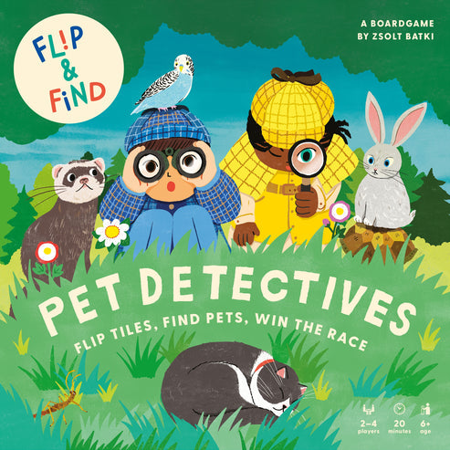Flip and Find: Pet Detectives by Hachette Books
