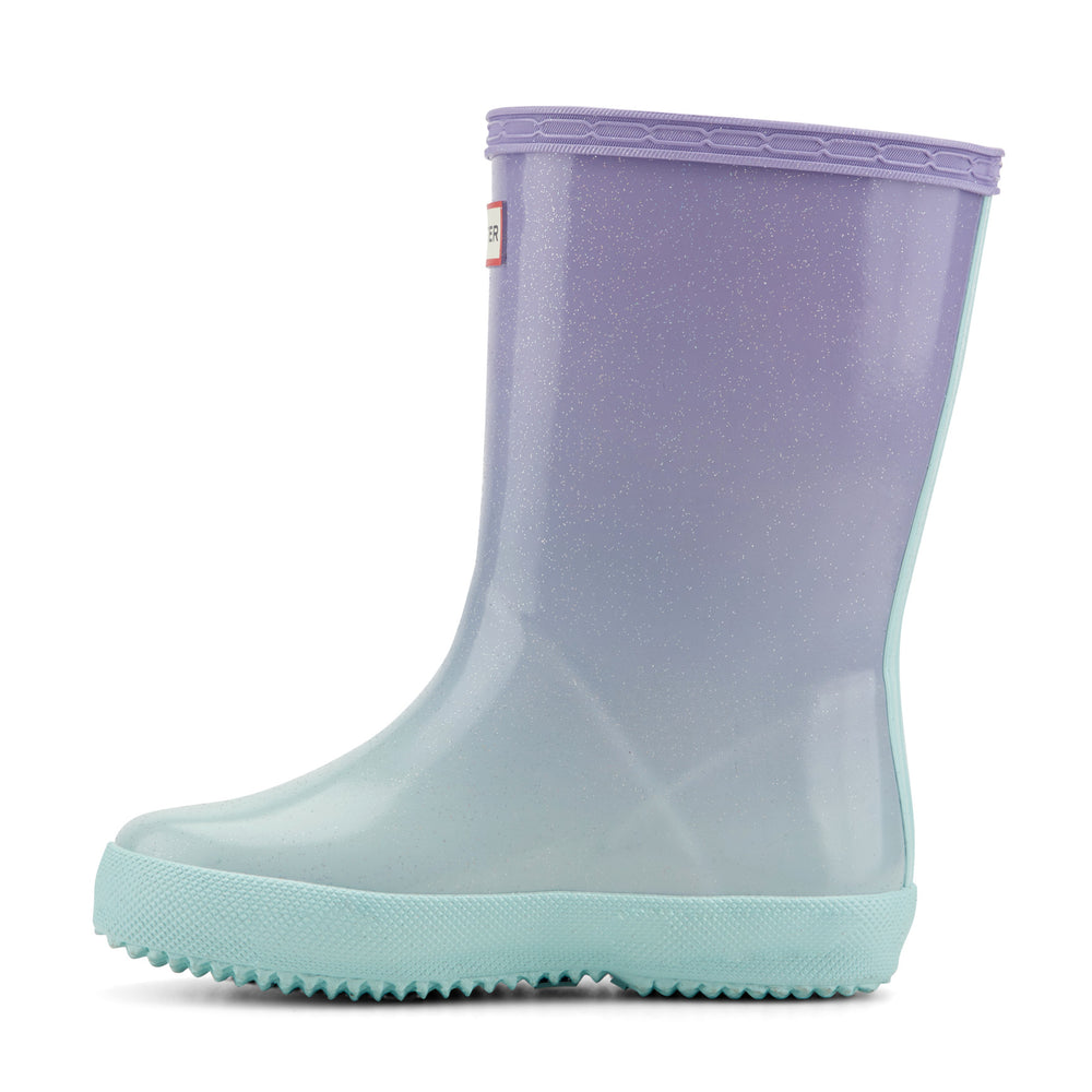 Kids First Starcloud Rain Boots- Medium Purple Ombre by Hunter Boots