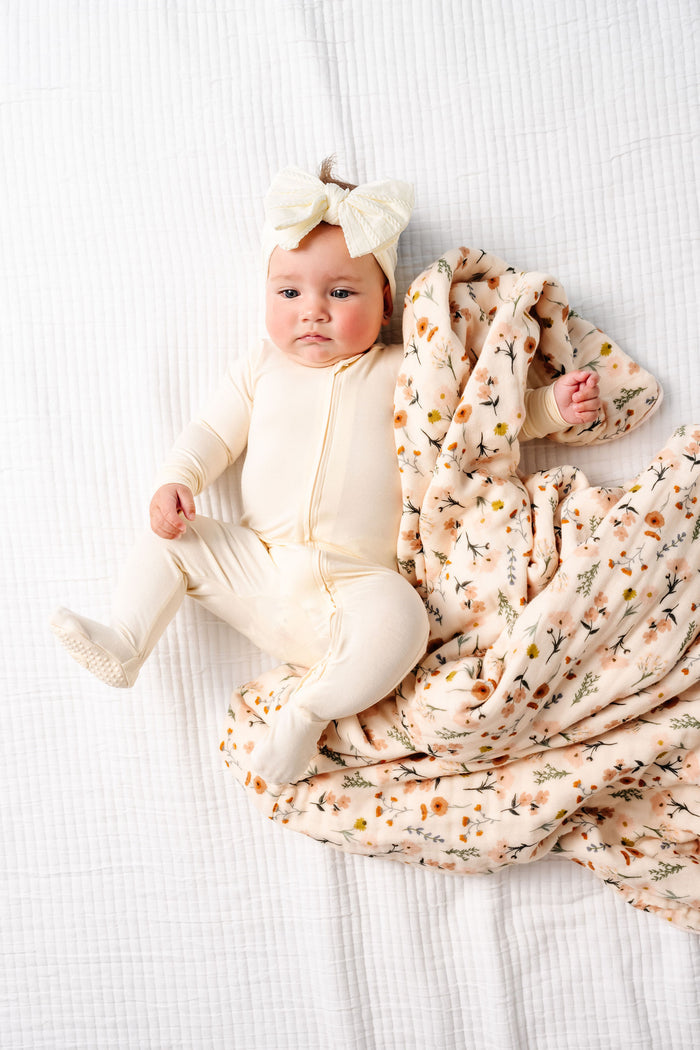 Scout Zipper Footie by Lou Lou & Company