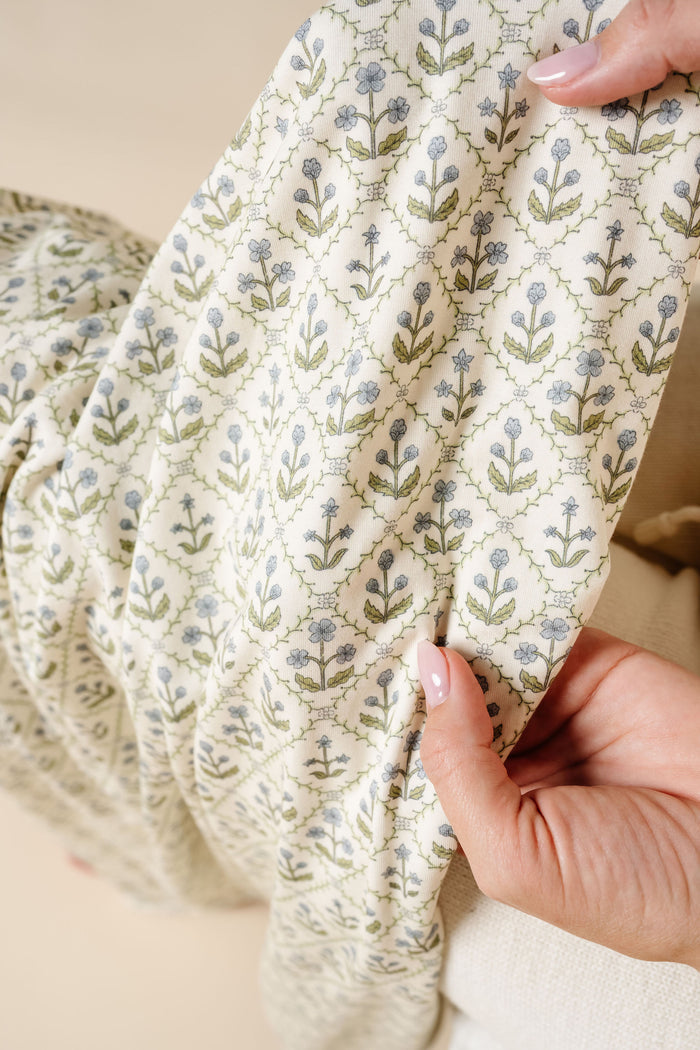 Etta Zipper Footie by Lou Lou & Company