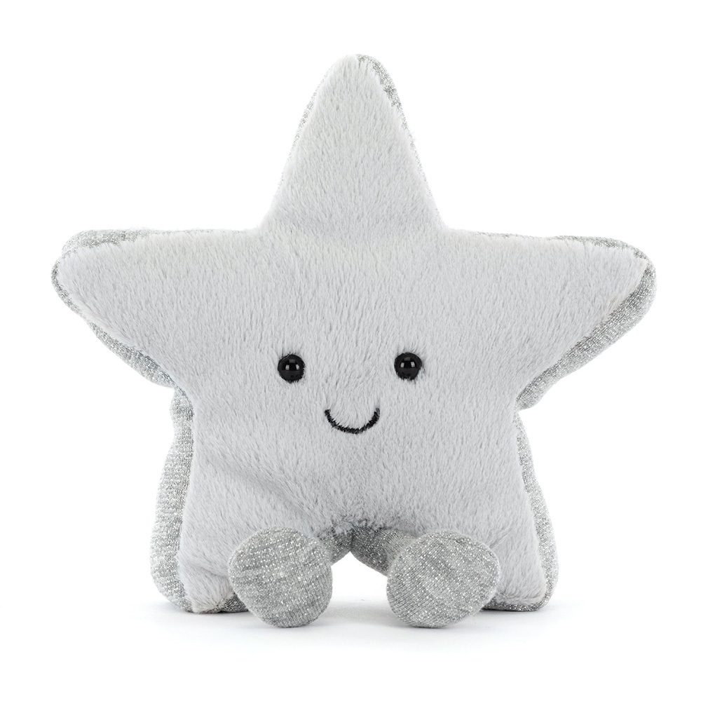 Amuseables Silver Star by Jellycat