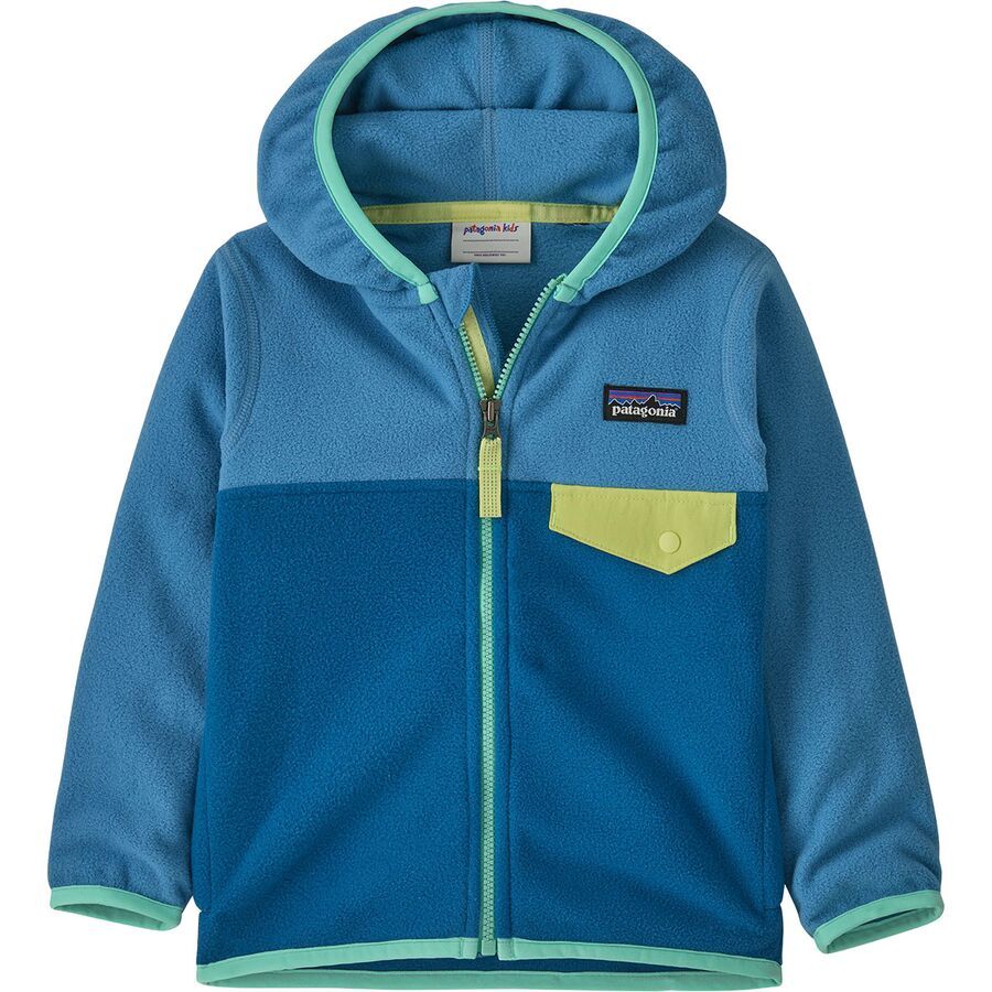 Baby Micro D Snap-T Jkt- Aquatic Blue by Patagonia