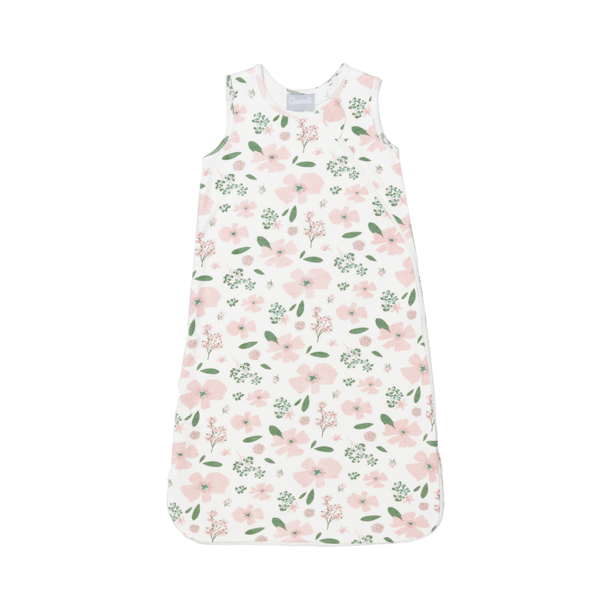 Infant Girl Modal 0.5 Togs Sleepsack in Floral by Coccoli