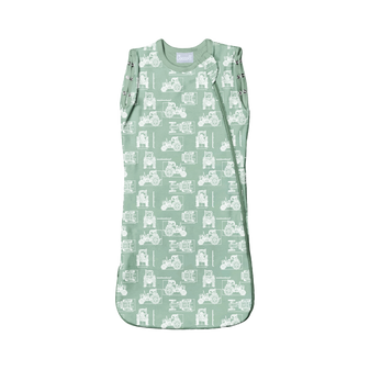 Infant Boy Modal 1.5 Togs Sleepsack in Tractors by Coccoli