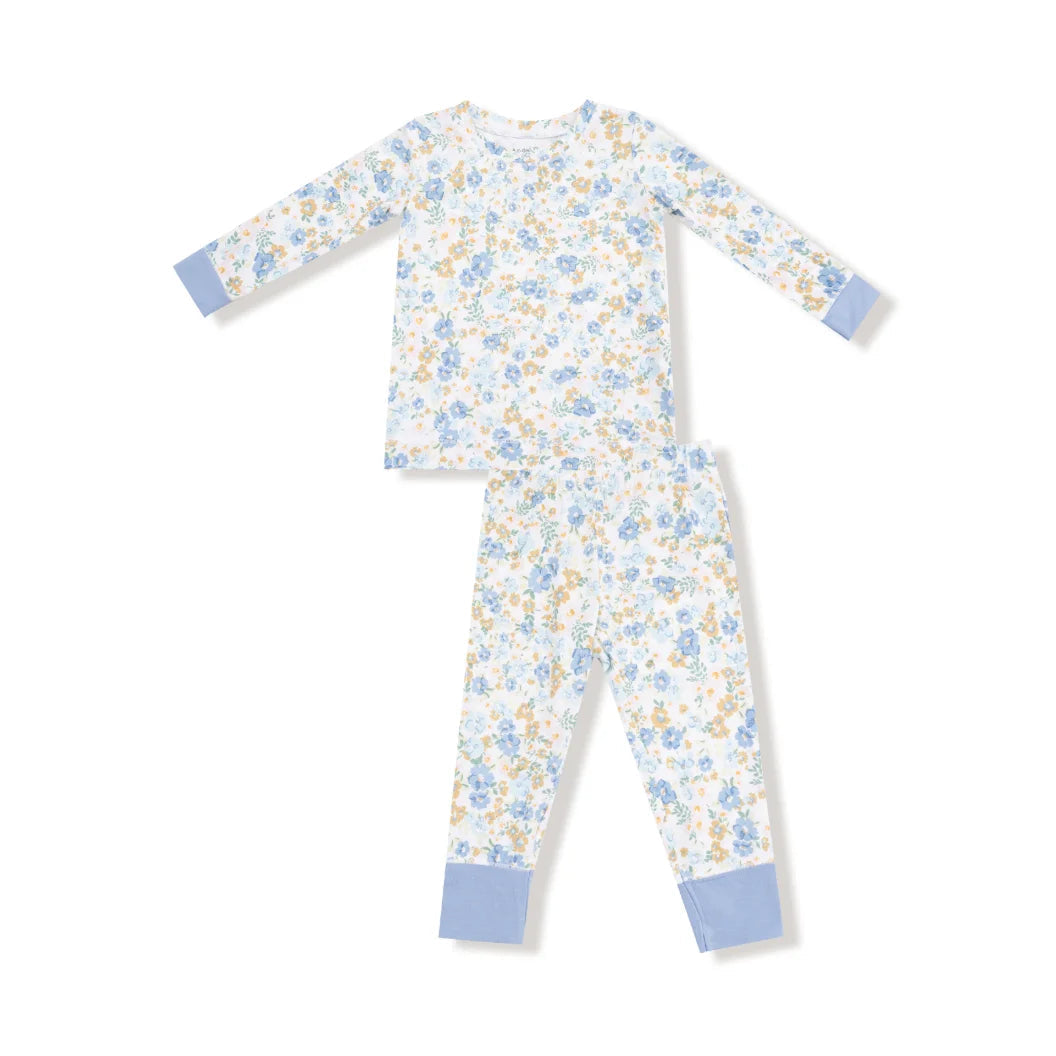 Sweet Rose Calico - L/s Loungewear Set by Angel Dear