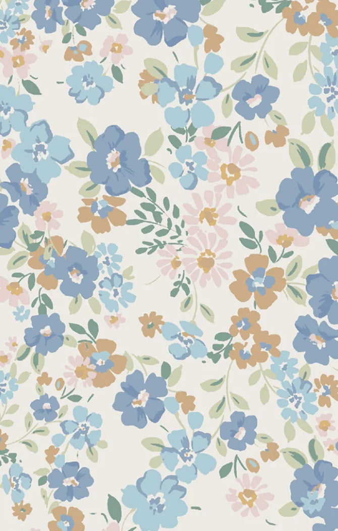 Sweet Rose Calico - L/s Loungewear Set by Angel Dear