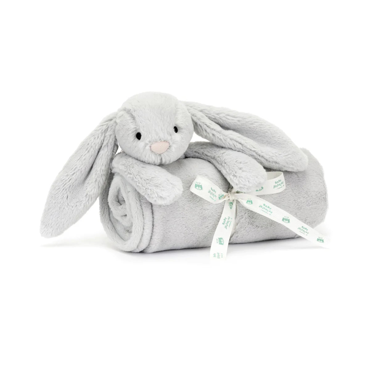 Bashful Grey Bunny Blankie by Jellycat