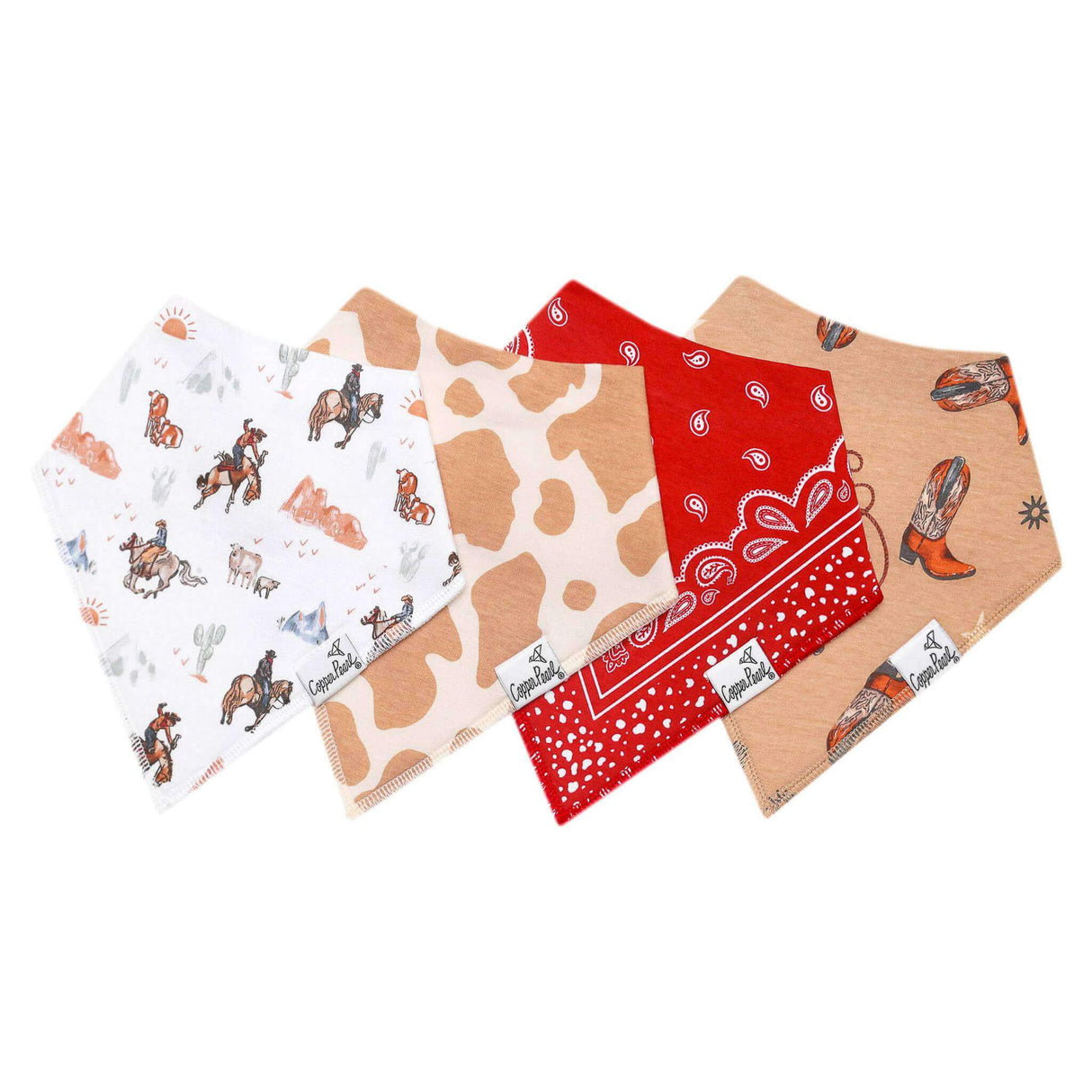 Baby Bandana Bibs- Boone by Copper Pearl