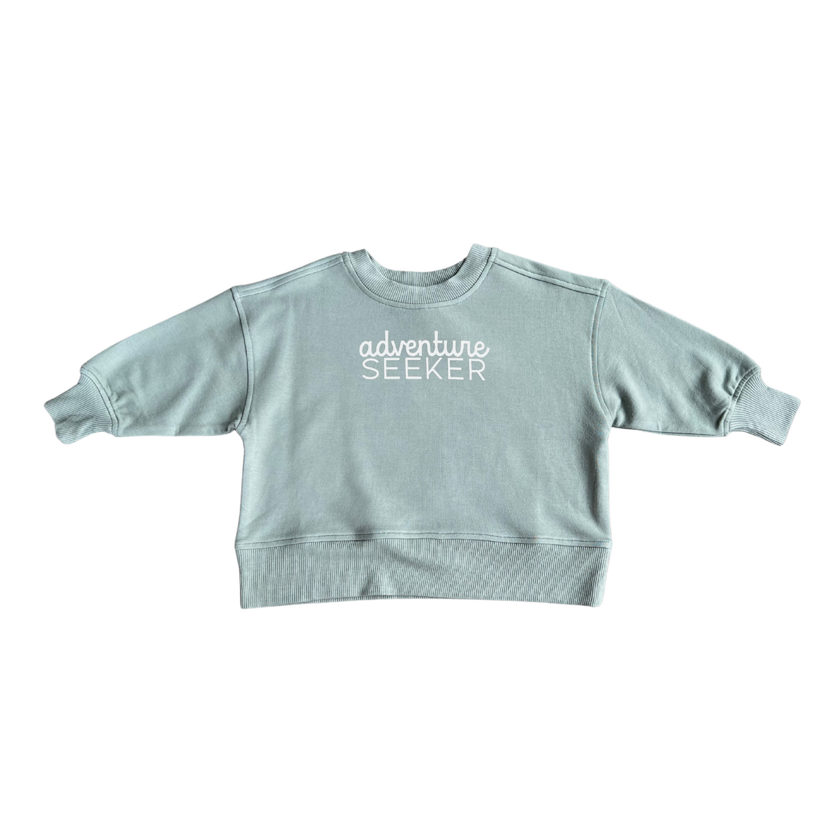 Boxy Sweatshirt - Adventure Seeker by babysprouts