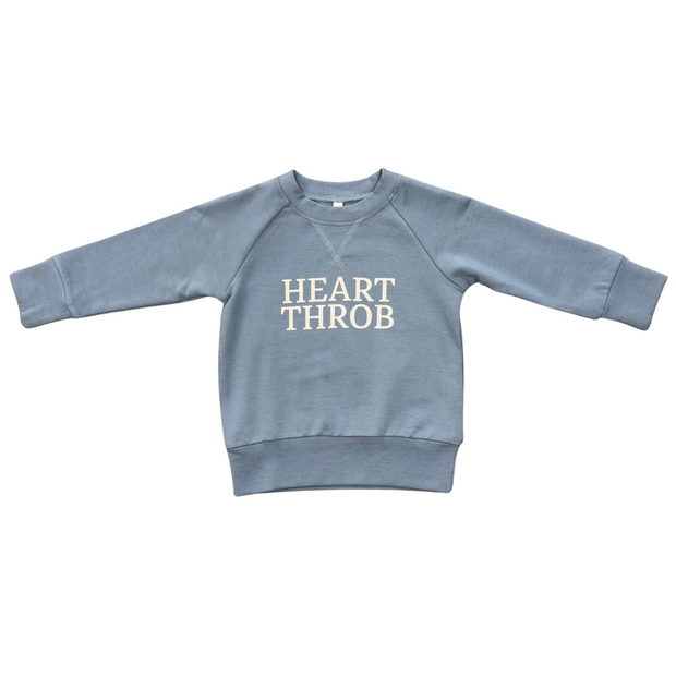 Boy's Raglan Sweatshirt- Heart Throb by Babysprouts