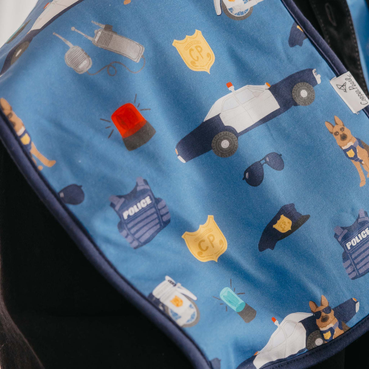 Premium Burp Cloths- Policemen by Copper Pearl