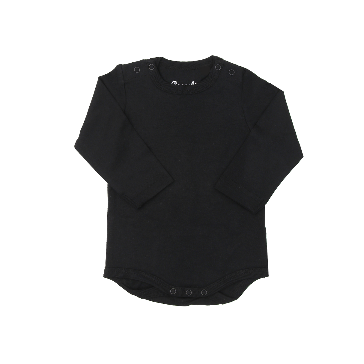 L/S Modal Romper- Black by Coccoli