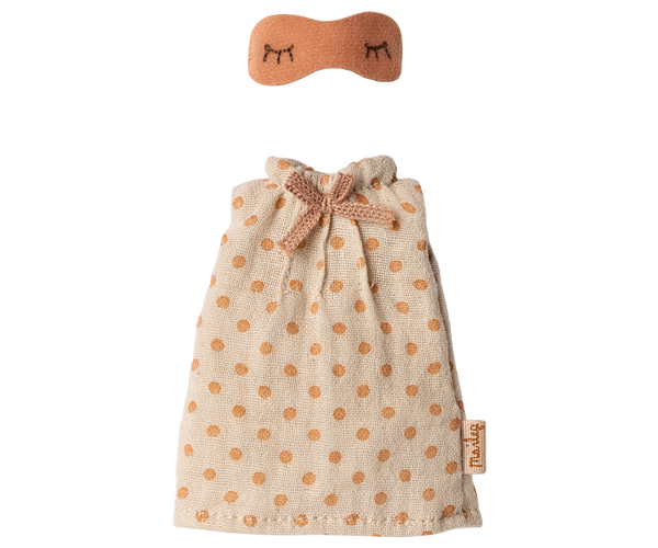 Nightgown, Mum mouse - Light grey by Maileg