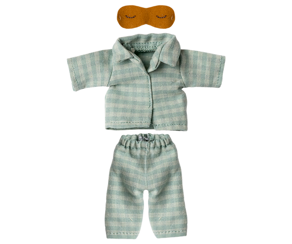 Pyjamas, Dad mouse - Mint/sand by Maileg
