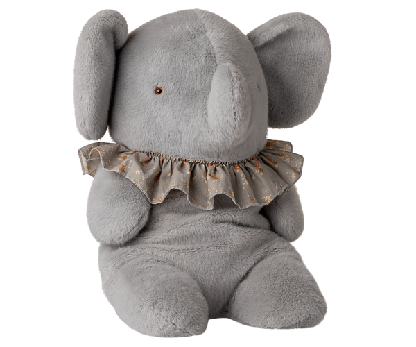 Elephant plush, Big - Blue/grey by Maileg