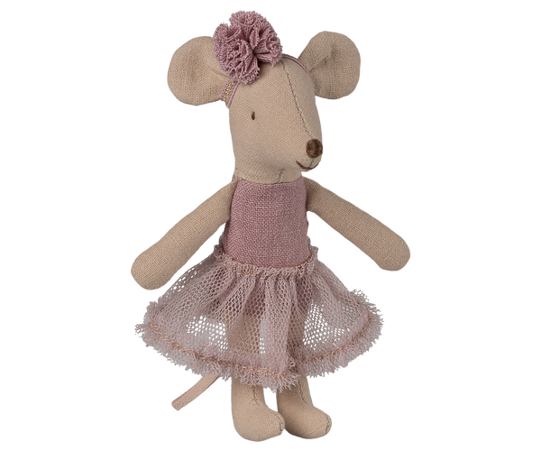 Ballerina mouse, Little sister - Heather by Maileg