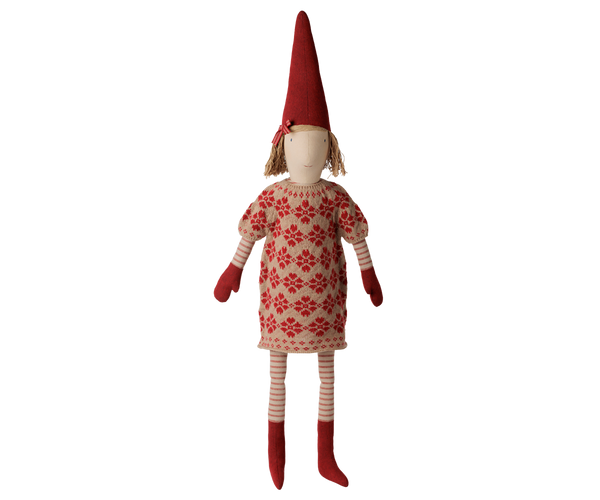 Pixy, Size 5 - Girl - Knitted flower dress by Maileg
