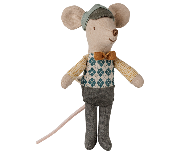 Driver Mouse, Little Brother by Maileg
